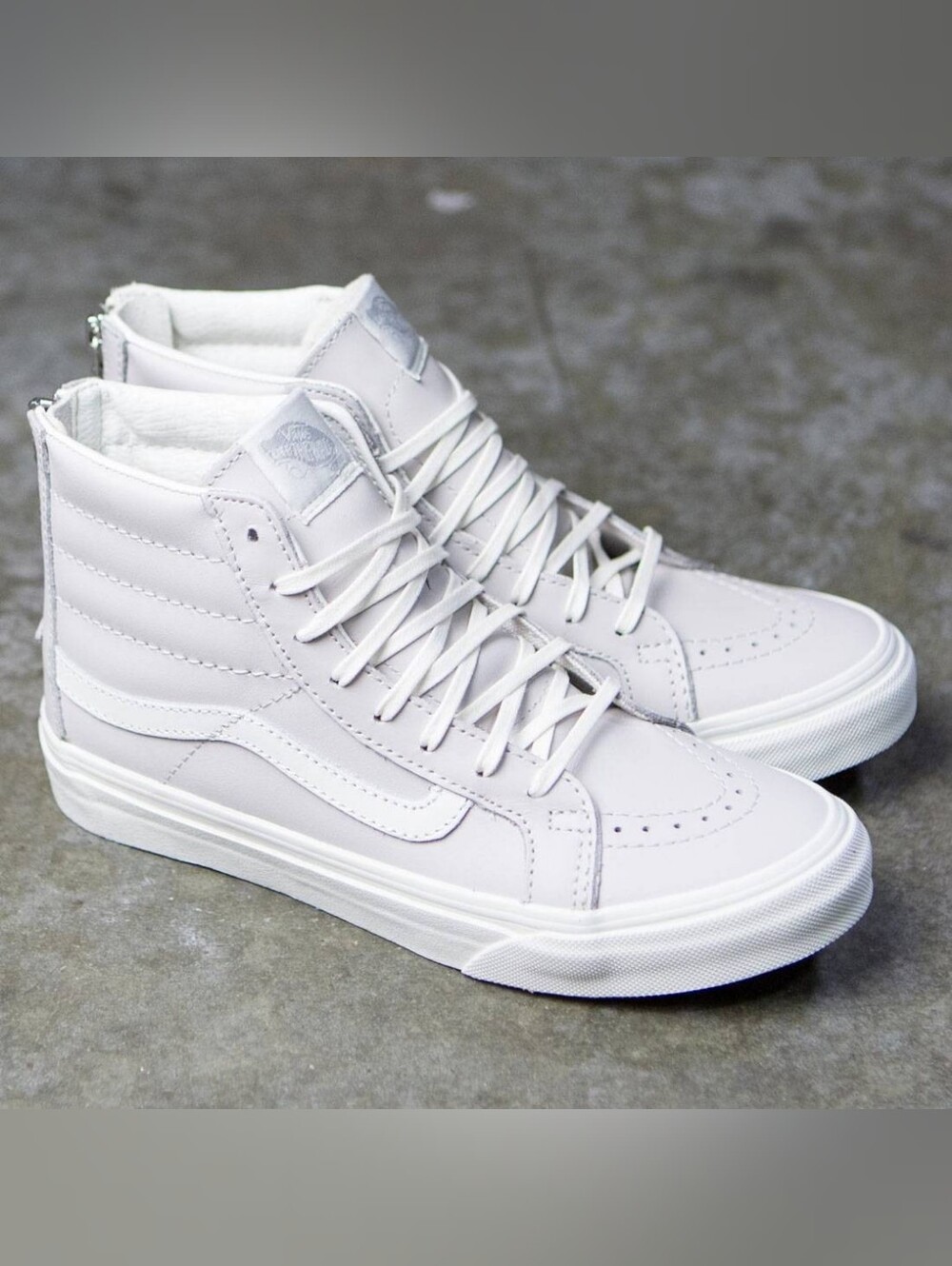 Vans Sk8-Hi Reissue with a faint gray colorway Sz 8.5 M 10 W